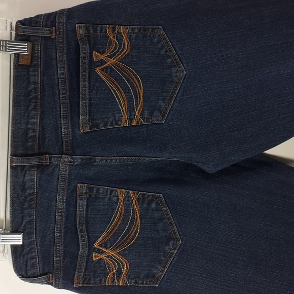 DKNY Jeans Times Square Flare Blue Jeans Size 11 Petite - Picture 10 of 16